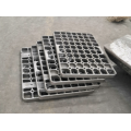 Heat treatment trays for continuous galvanizing line
